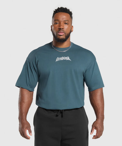 Metal Lifting Graphic T-Shirt
