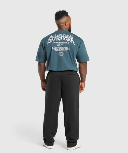 Metal Lifting Graphic T-Shirt