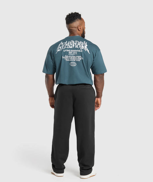 Metal Lifting Graphic T-Shirt